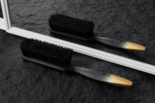 JRL Premium Double‑Sided Brush Kétoldalú Professzionális Haj- és Szakáll Fade Kefe