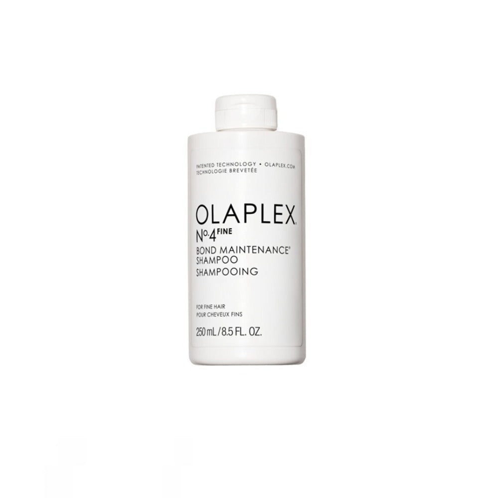 Olaplex No.4 Fine Bond Maintenance Shampoo 250ml – Professzionális Volumennövelő és Hajerősítő Sampon Vékonyszálú, Dúsítást Igénylő Hajra