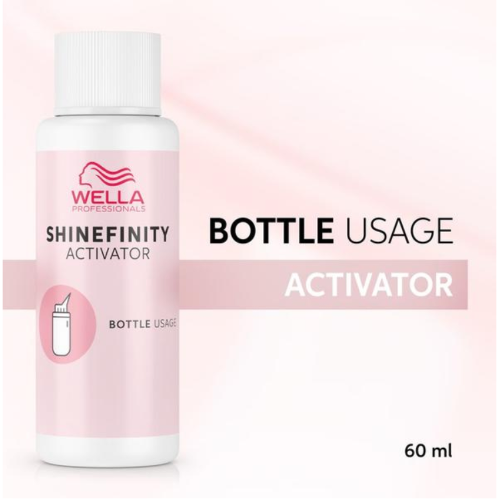 Wella Shinefinity Aktivátor, applikátoros – Demi-permanens hajfestékhez 60ml