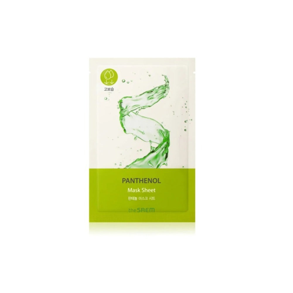 The Saem Bio Solution Moisturizing Panthenol Mask Sheet- Koreai Hidratáló és Nyugtató Fátyolmaszk Panthenollal