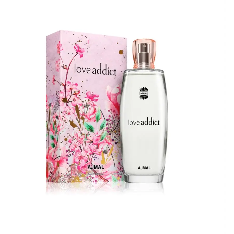 Ajmal Love Addict Eau de Parfum 100 ml – Gyümölcsös romantikus női illat tele szenvedéllyel - Parfümök