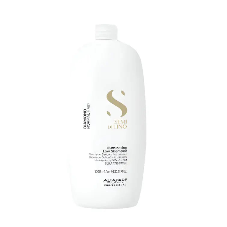 Alfaparf Milano Semi Di Lino Sampon Diamond pentru Stralucire - 1000 ml - Păr