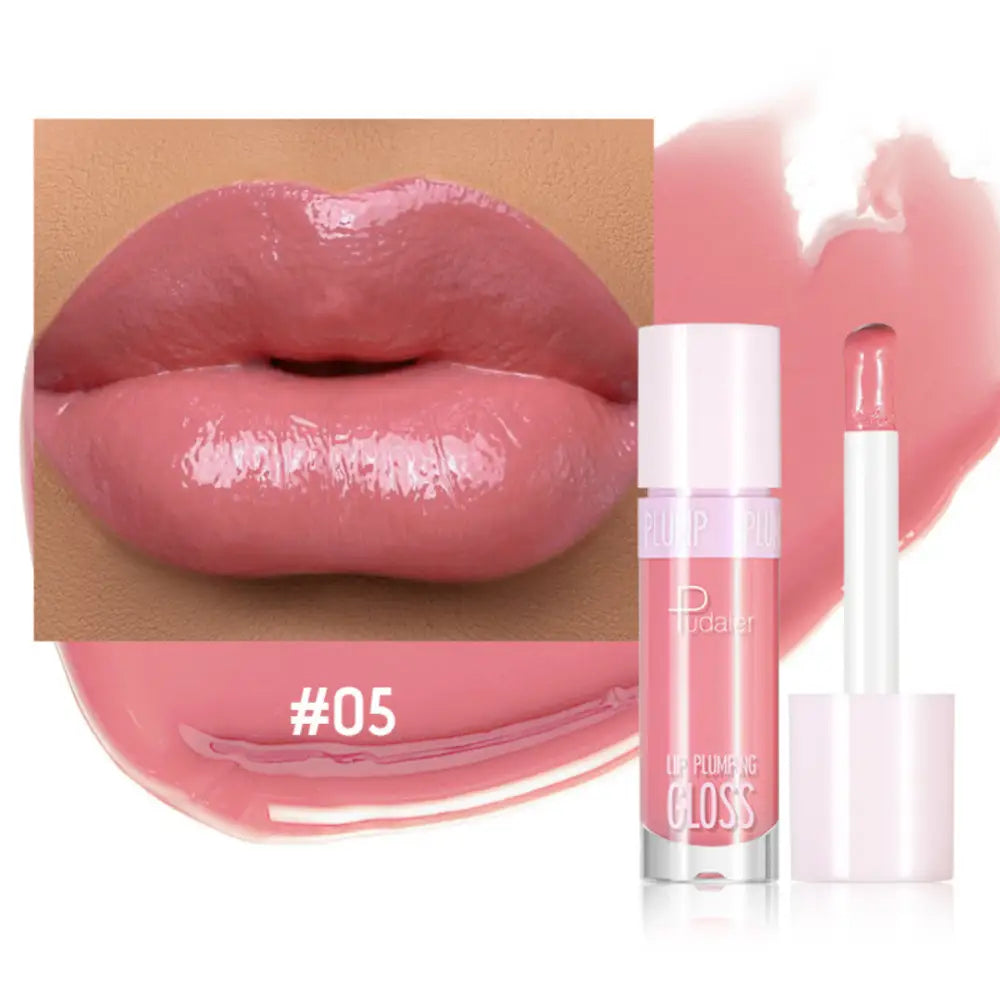 Gloss Pentru Buze cu Efect Plumping Pudaier - 5 - Make-up