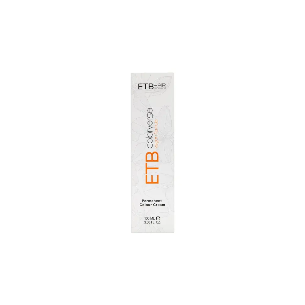 ETB Hair Vopsea De Păr Profesională Permanentă Cu Amoniac 8.44 Blond Deschis Arămiu Intens