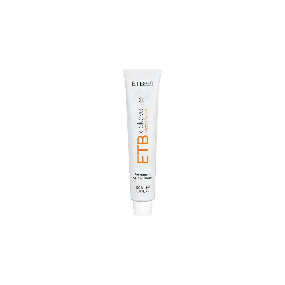 ETB Hair Vopsea De Păr Profesională Permanentă Cu Amoniac 8.44 Blond Deschis Arămiu Intens
