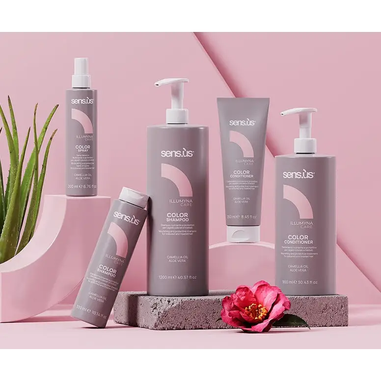 Hidratáló Sampon Festett Haj Színének Megőrzésére Illumyna Color Shampoo - Haj