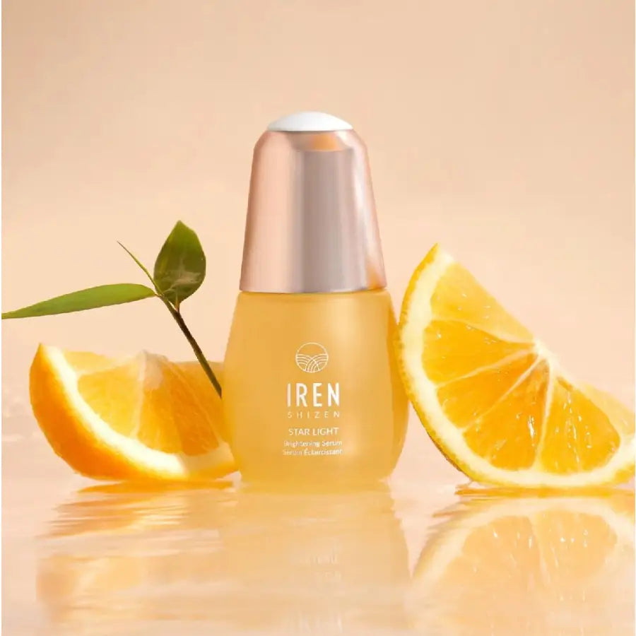 IREN Shizen Star Light 20ml – Japán ragyogást fokozó arcszérum Yuzuval, Alpha-Arbutinnal és Niacinamiddal | Pigmentfoltok halványítása és egységes bőrtónus természetesen