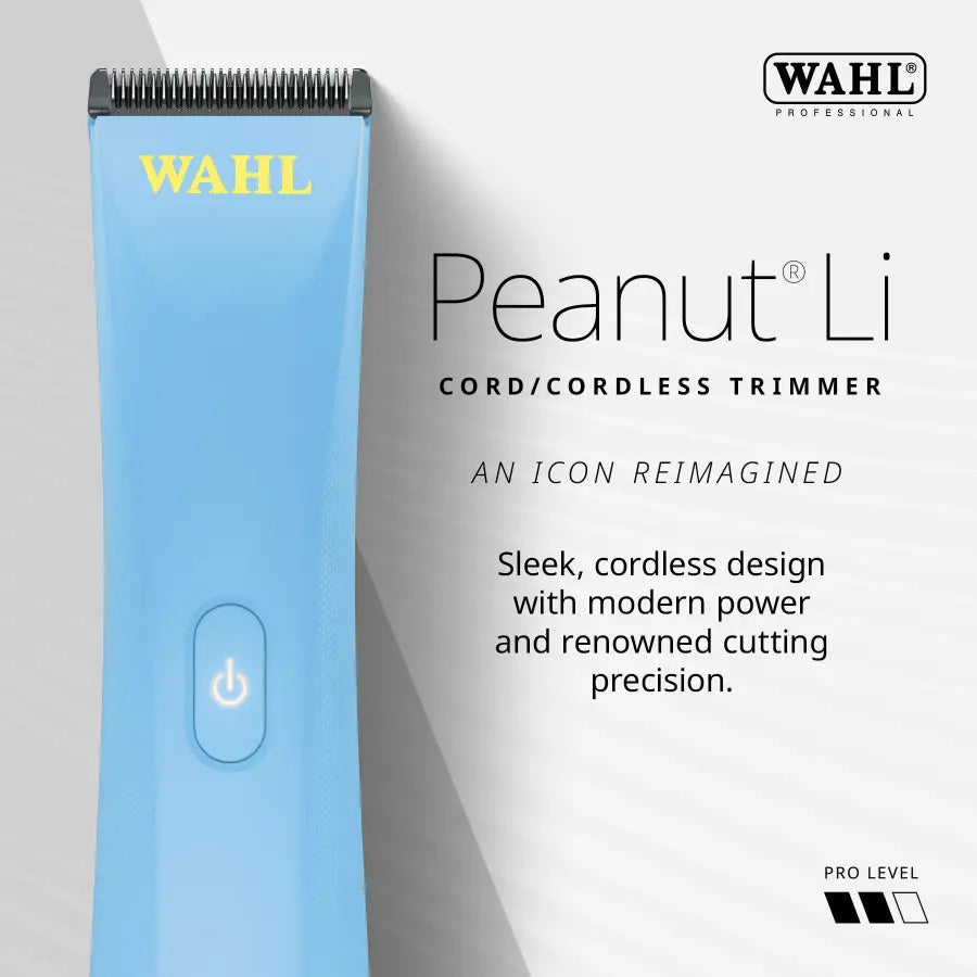 BONTOTT CSOMAGOLÁSÚ Wahl Peanut Li – Ultra-kompakt Professzionális Kontúrvágó, Erőteljes 7.000 RPM-es Motorral és USB-C Töltővel