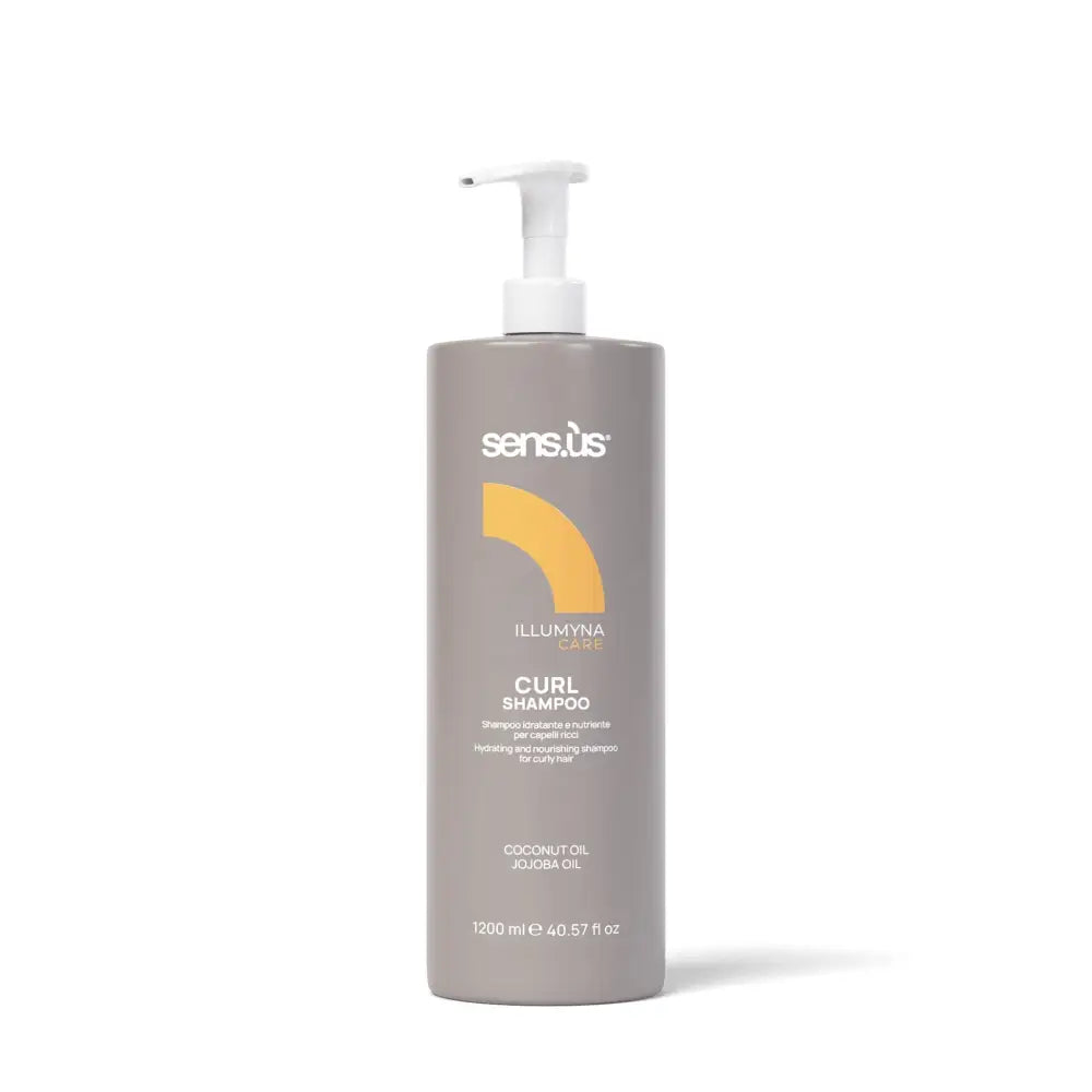 Tökéletesen Definiált és Hidratált Göndör Haj Sampon Illumyna Curl Shampoo - 1200 ml - Haj