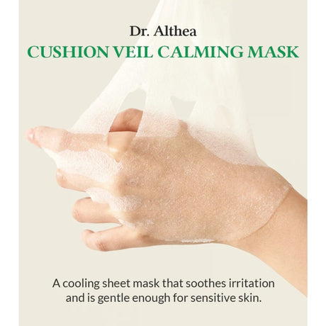 Dr. Althea Cushion Veil Calming Mask – Nyugtató és Hidratáló Fátyolmaszk Érzékeny Bőrre