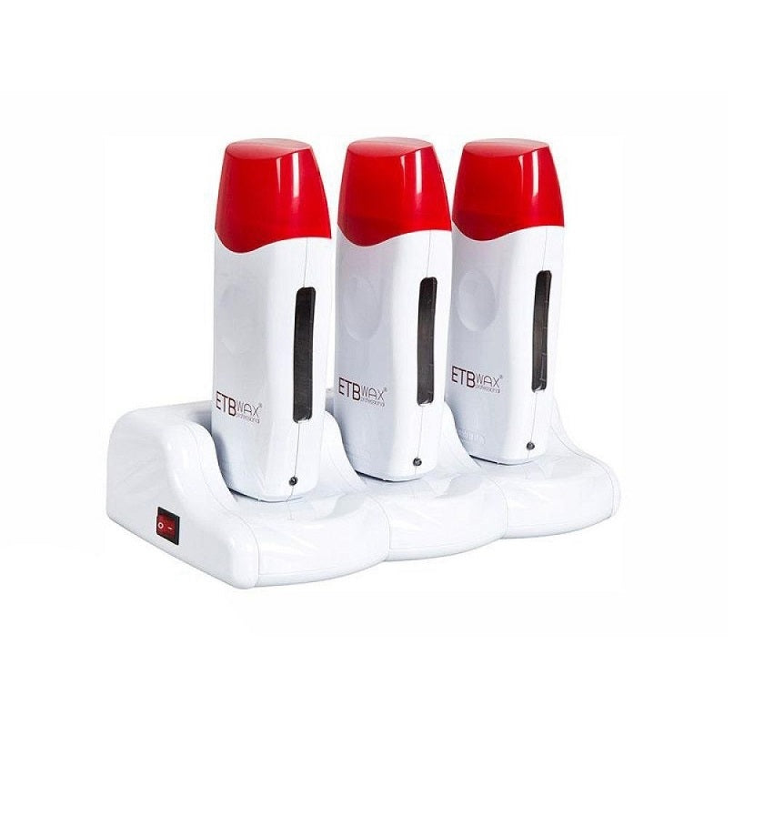 ETB Wax Trio gyantamelegítő ProWarm Trio Wax Heater Set 3 X 100ML