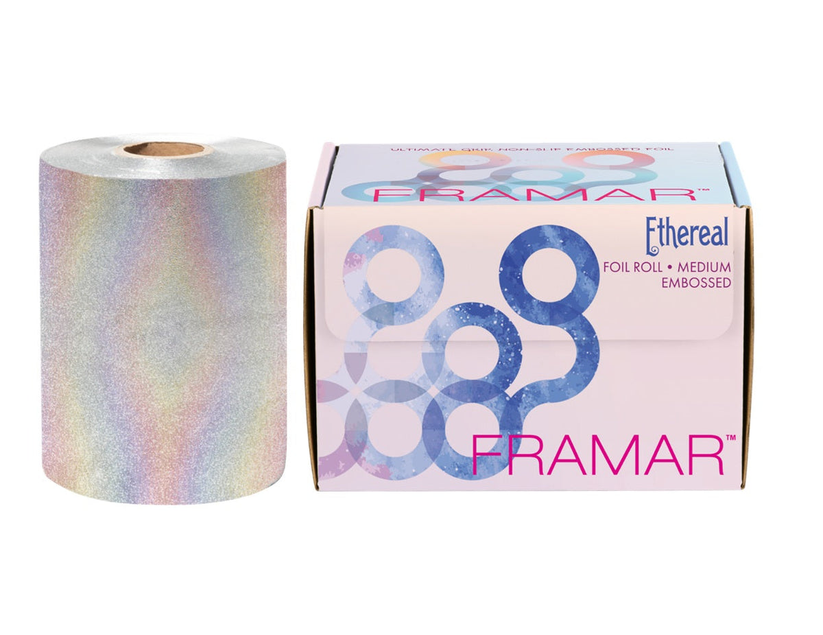 Framar Ethereal M – Professzionális Alumínium Fólia Tekercs Melírokhoz, 12,7 cm x 97,5 m