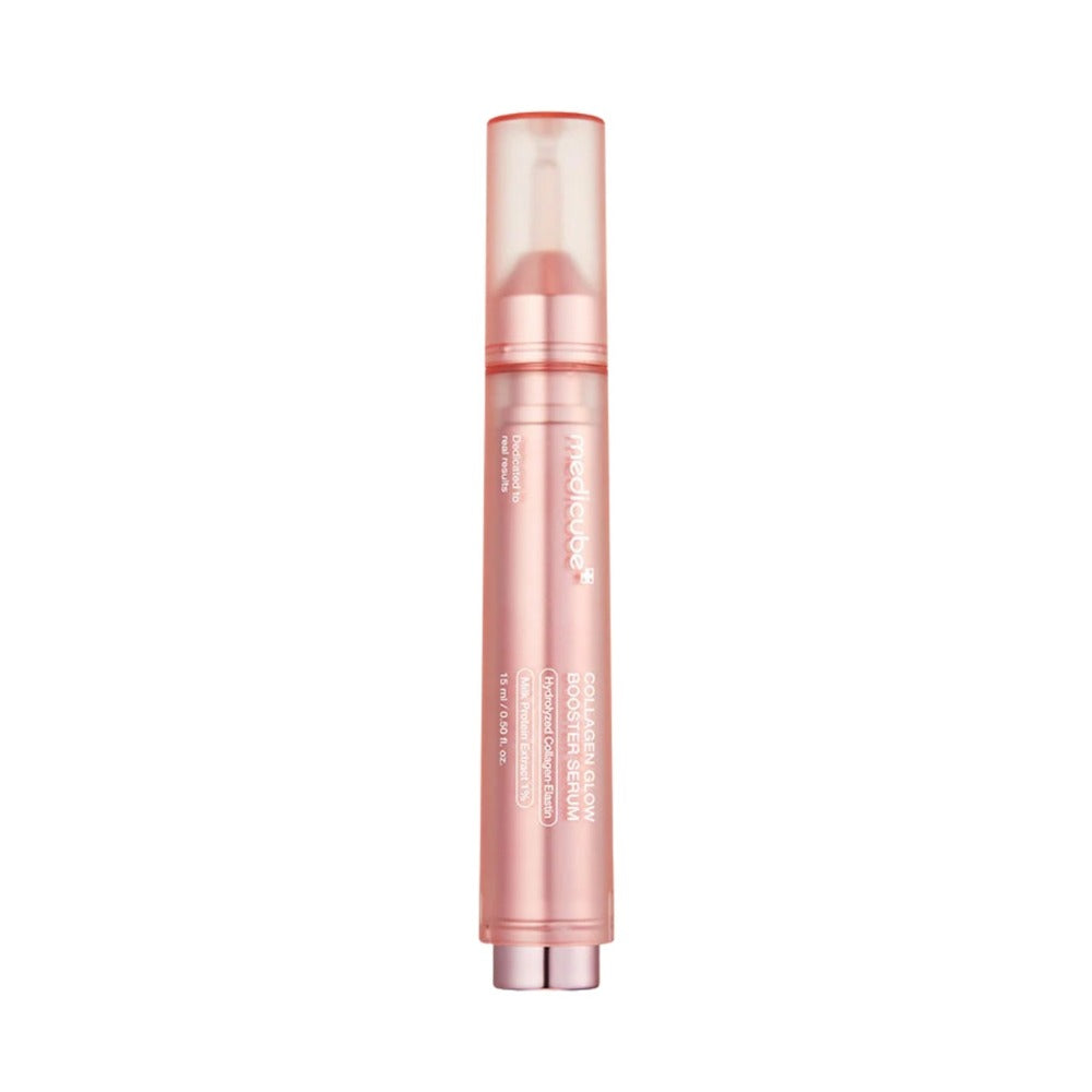 MEDICUBE Collagen Glow Booster Serum 15ml – Kollagén Szérum Feszesítésre, Intenzív Hidratálásra, Ragyogó Arcbőrért és Finom Ráncok Ellen