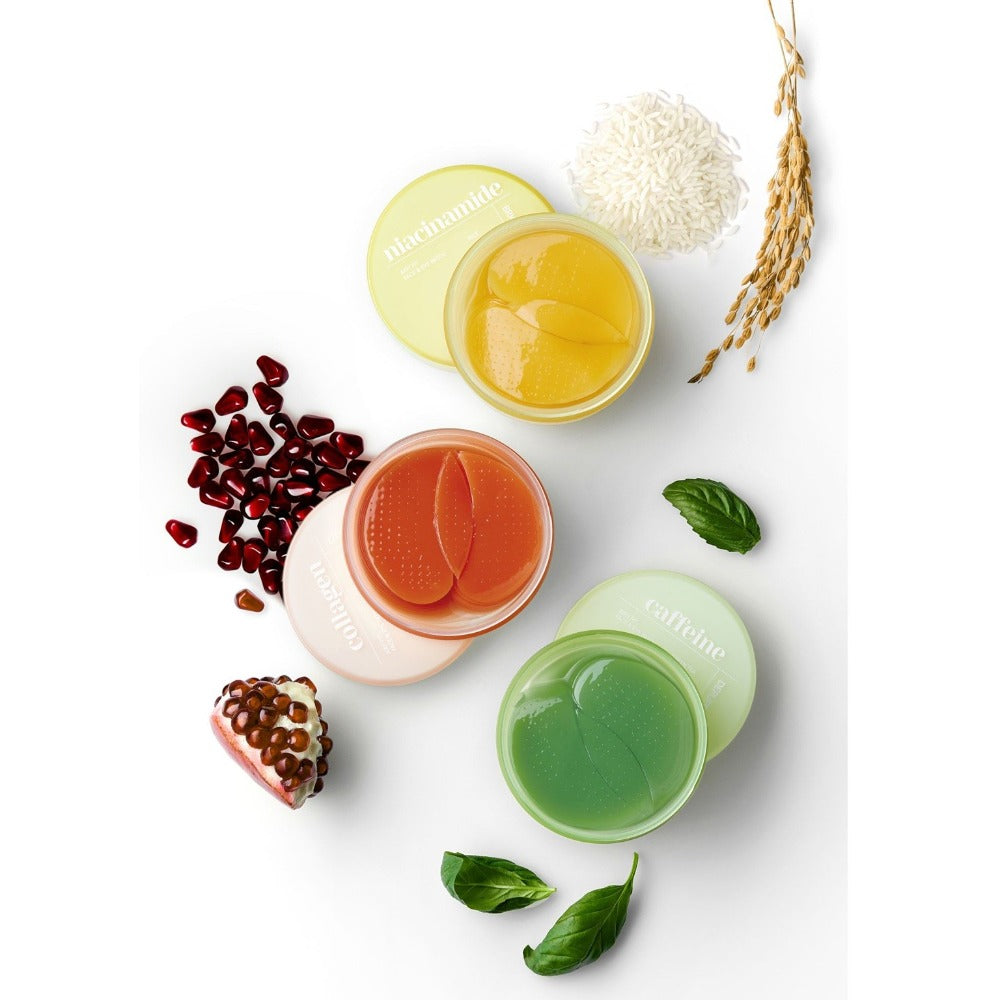 MISSHA Airy Fit Collagen Lifting Face & Eye Patch 60g – Hidrogél Tapaszok Arcra és Szemkörnyékre Tengeri Kollagénnel, Lifting Hatással, Feszesítésre és Ránccsökkentésre