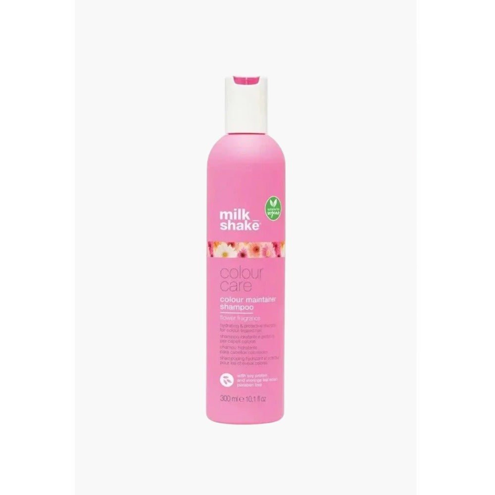 Milk Shake Colour Maintainer Flower Fragrance Shampoo 300ml – Professzionális Sampon Festett Hajra, Színvédelemmel, Hosszan Tartó Fényességgel és Hidratálással