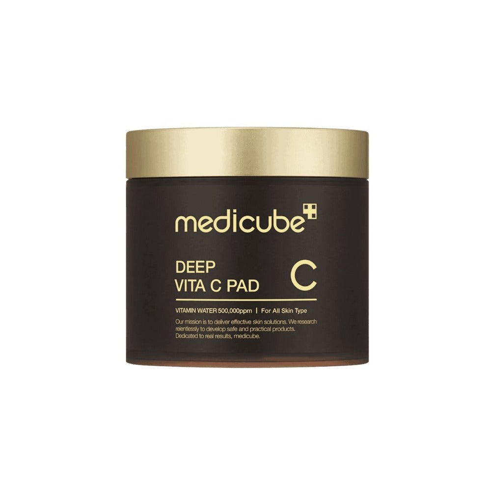 MEDICUBE Deep Vita C Pad 70 db – C-vitaminos Hámlasztó Párnák Niacinamiddal és PHA-savakkal Pigmentfoltok és Fakó Bőr Ellen