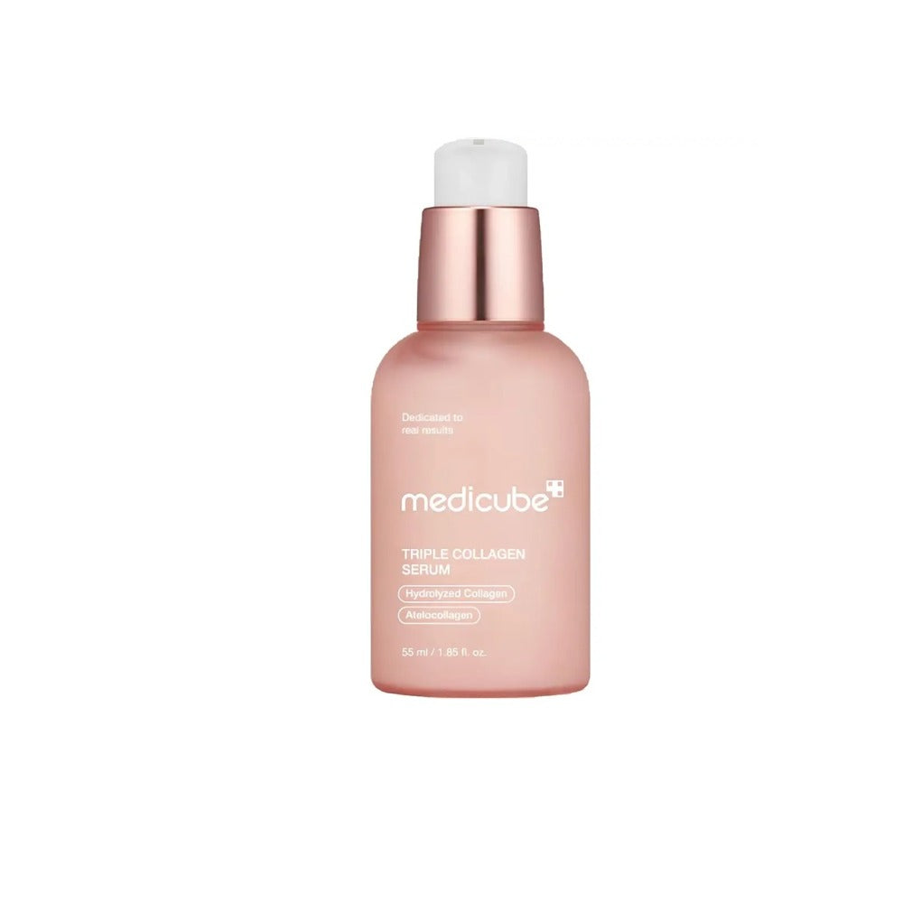MEDICUBE Triple Collagen Serum 55ml – Tripla Kollagénes Szérum Intenzív Hidratálásért, Feszesebb Bőrért és Glass Skin Ragyogásért