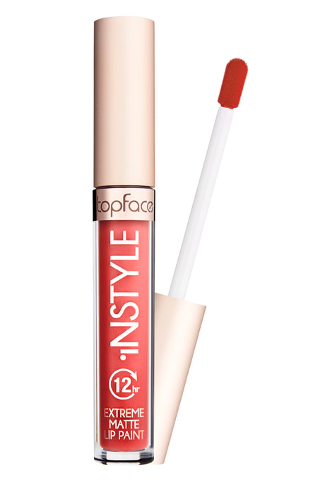 Topface Extreme Matte Instyle Folyékony Rúzs 12H – Intenzív Szín, Ultra Matt Finish és Hosszantartó Kényelem