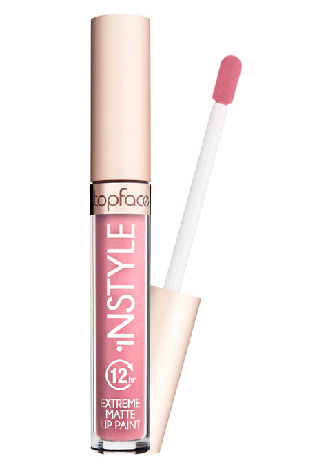 Topface Extreme Matte Instyle Folyékony Rúzs 12H – Intenzív Szín, Ultra Matt Finish és Hosszantartó Kényelem