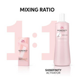 Wella Shinefinity Aktivátor, applikátoros – Demi-permanens hajfestékhez 60ml