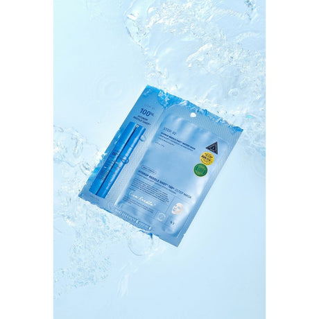 VT Cosmetics Hydrop Reedle Shot 100hL 2-Step Mask, Koreai Hidratáló Kétlépéses Fátyolmaszk Mikro-Reedle Technológiával és Hialuronsavval, 1.5g + 27g