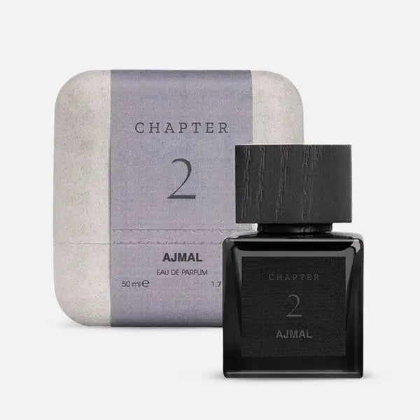Ajmal Chapter 2 Unisex EDP 50ml – Elegancia fekete teával és édes mandulával fűszerezve - 50 ml - Parfümök