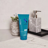 Alfaparf Milano Semi di Lino Curls Hydrating Co-Wash 200ml – Cremă de Curățare Fără Spumă pentru Buclé Hidratate