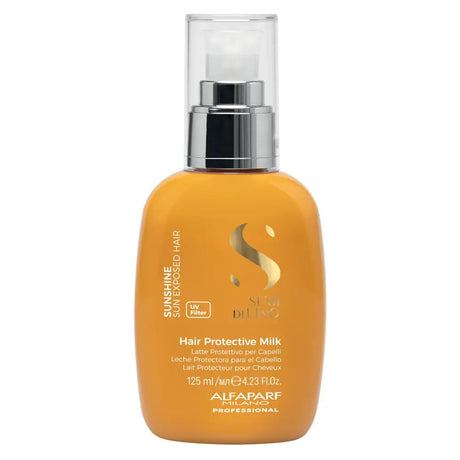 Alfaparf Milano Semi di Lino Sunshine Leave-In 125ml – Tratament hidratant cu filtru UV pentru păr expus la soare - Păr