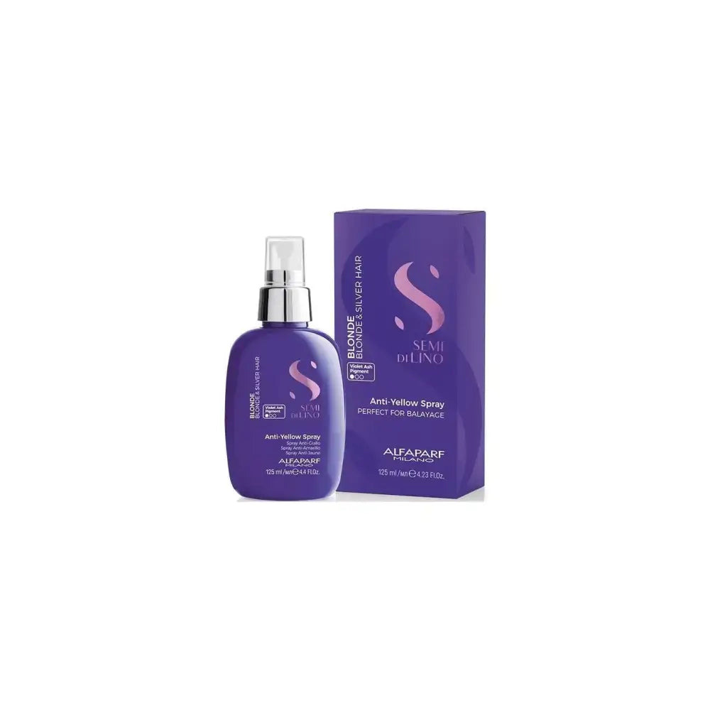 Alfaparf Semi di Lino Blonde&Silver Spray Cu Efect Anti-îngălbenire