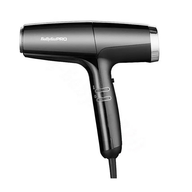 BaBylissPRO Falco Black Silver 2000W Professzionális Hajszárító - Gépek