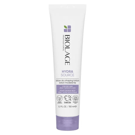 Cremă Profesională Biolage Hydra Source Blow Dry – Hidratare & Termo-Protecție 150ml - Păr