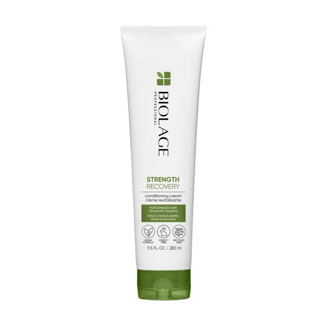Biolage Strength Recovery Balzsam Squalane Olajjal – Intenzív Javító Ápolás Sérült Hajra 200ml - Haj