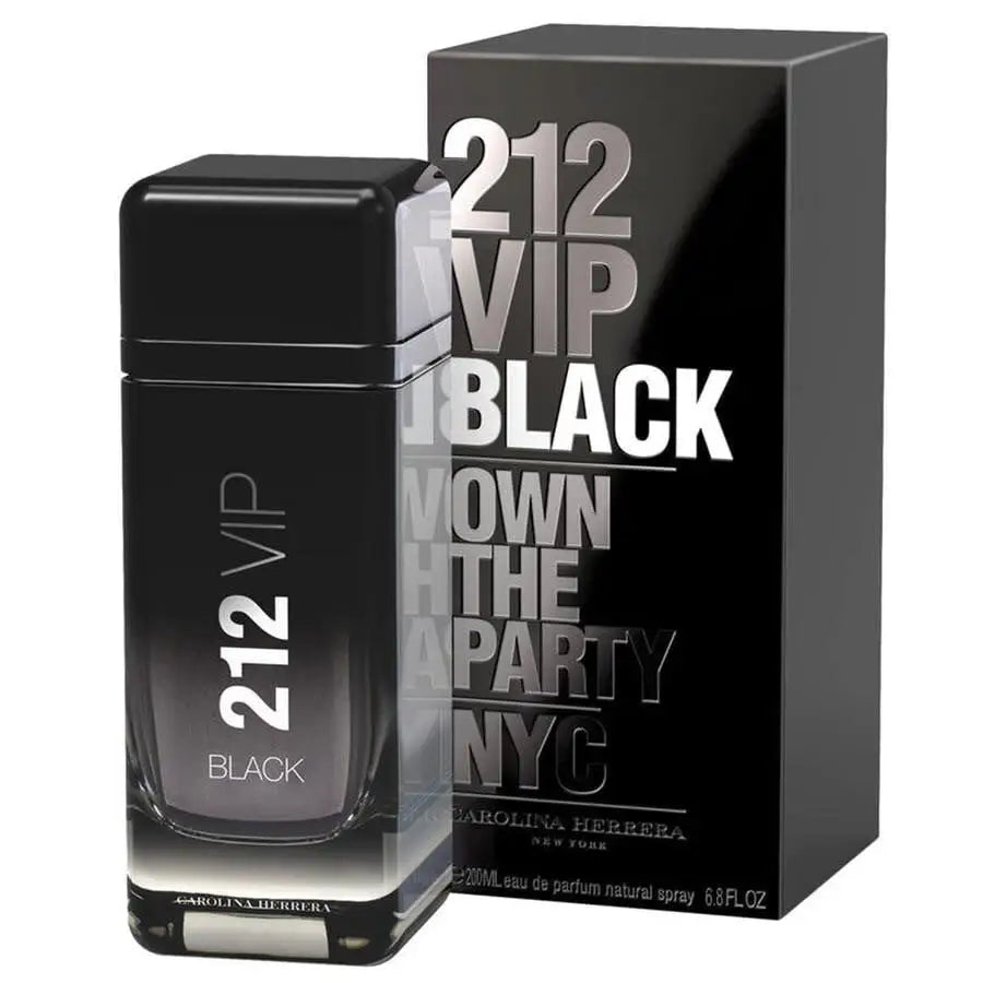Carolina Herrera 212 VIP Black Men – A Karizmatikus Férfiak Megállíthatatlan Illata - 200 ml - Parfümök