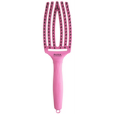 Display Cu 8 Perii Curbate Olivia Garden Fingerbrush Boar&Nylon ThinkPink 2024 - Păr