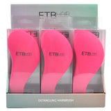 ETB Hair – Professzionális Display 9 Pink/Rózsaszín Hajbontókefével - Hajformázó Eszközök
