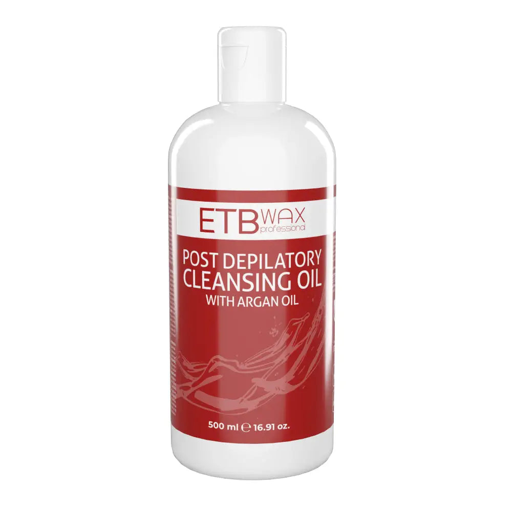 ETB WAX Utóápoló Tisztító Olaj Argánolajjal – Nyugtatás és hidratálás epilálás után 500ml - Test és Szőrtelenítés