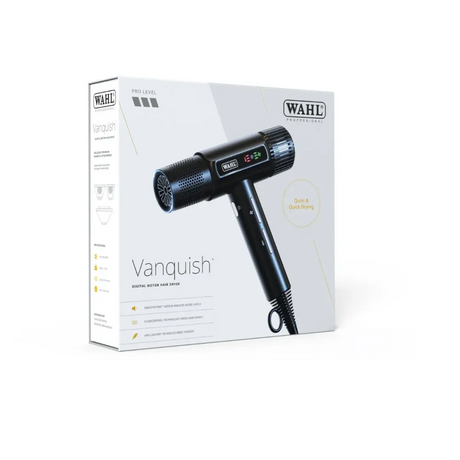 Wahl Vanquish Digital Hajszárító 1600 W-os – IONIC technológia - BLDC motorral