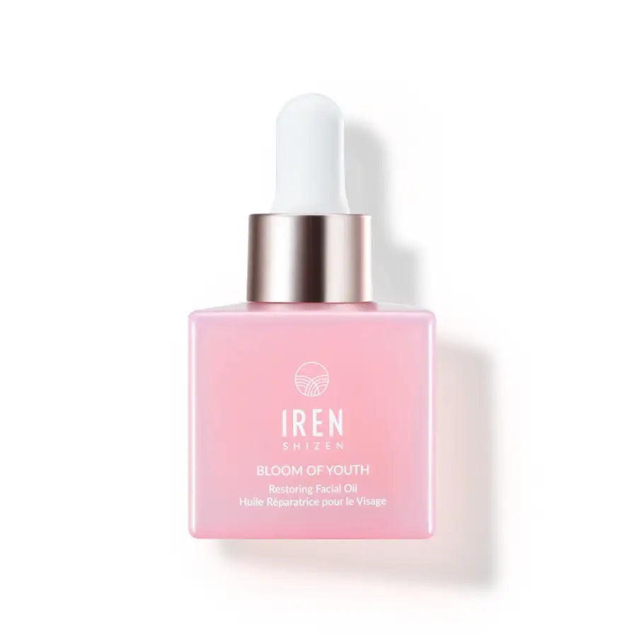 IREN Shizen BLOOM OF YOUTH 30ml – 100%-ban Természetes, Regeneráló Arcápoló Olaj Hidegen Sajtolt Csipkebogyóval a Feszes, Ragyogó és Védett Bőrért