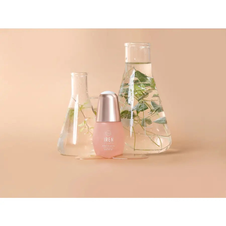 IREN Shizen Forever Young Szérum 20ml – Japán Prémium Anti-Aging Szérum Peptidekkel, Gojibogyóval és BIYUSEN Termálvízzel a Feszesebb, Sima és Megfiatalított Bőrért