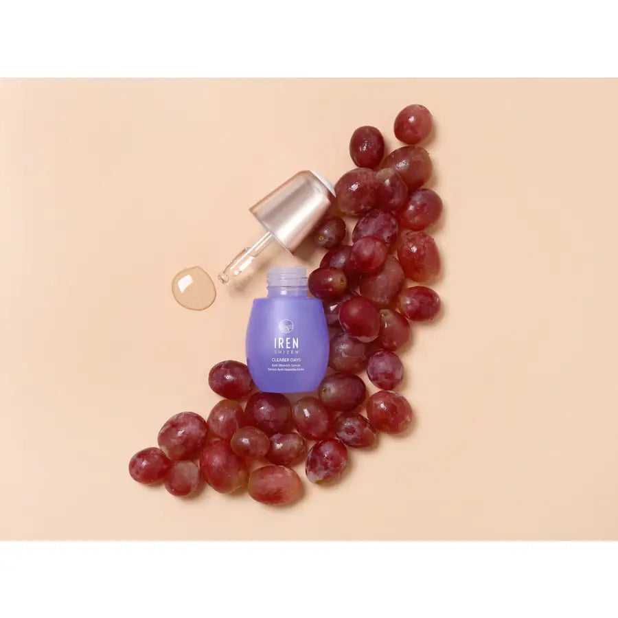 IREN Shizen Clearer Days 20ml – Japán Anti-Akne Szérum Niacinamiddal, Szőlőkivonattal és BIYUSEN Termálvízzel a Tisztább, Nyugodtabb és Egységesebb Arcbőrért