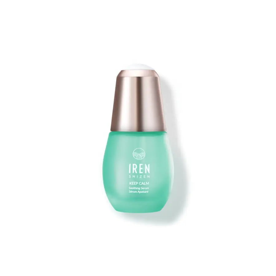 IREN Shizen Keep Calm 20ml – Nyugtató japán szérum érzékeny, kipirosodott, gyulladt bőrre | Termálvíz és botanikai hatóanyagok az egyensúlyért és ragyogásért