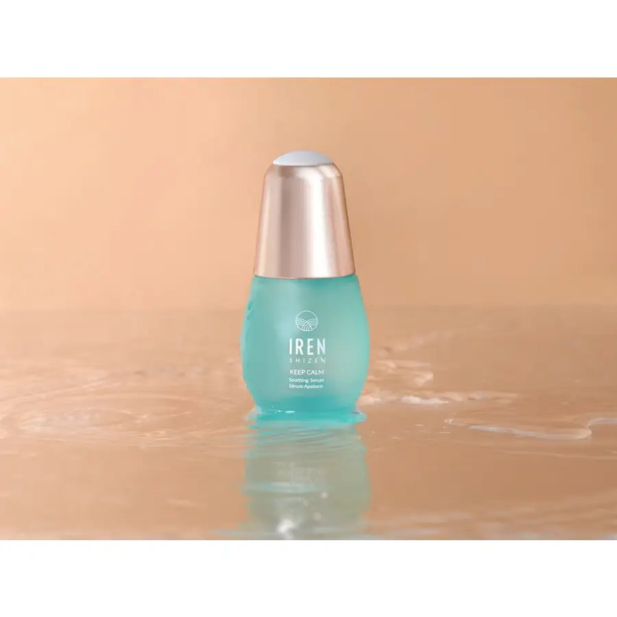 IREN Shizen Keep Calm 20ml – Nyugtató japán szérum érzékeny, kipirosodott, gyulladt bőrre | Termálvíz és botanikai hatóanyagok az egyensúlyért és ragyogásért