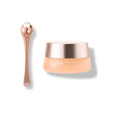 IREN Shizen TIMELESS ELIXIR 15ml – Japán Szem- és Ajakkontúr Krém Bakuchiollal és Platinabevonatú Masszázsrollerrel az Időtlen Szépségért