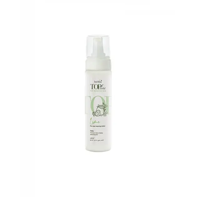 ItalWax Top Formula Előkezelő Habos Lotion Lime 200ml - Gyantázás