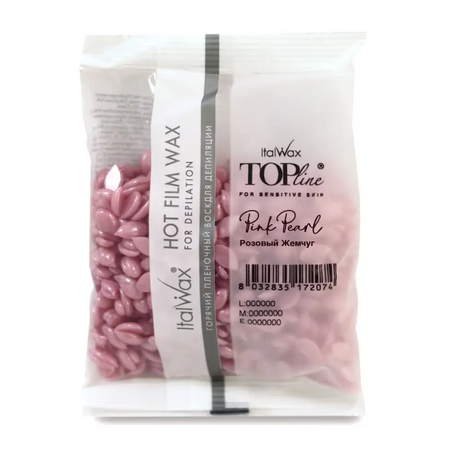 ItalWax Top Line Pink Pearl Elasztikus Szintetikus Gyanta Gyöngy 7 - 100 g - Gyantázás