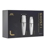 JRL Fresh Fade White Ghost Combo – Professzionális Hajvágó és Kontúr Gép Szett Fehér Onyx Dizájnnal Cool Blade