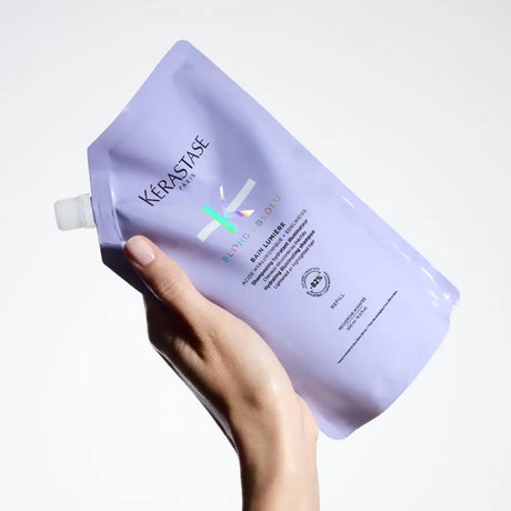 Kérastase Blond Absolu Bain Lumière – Hidratáló és Ragyogást Adó Sampon Szőke Hajra - 500 ml Utántöltő - Haj