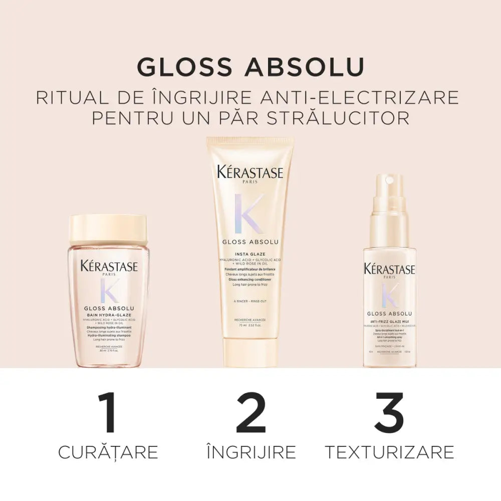 Kérastase Gloss Absolu Discovery 2025 Szett – Tükröződő fény simaság és prémium ápolás hosszú hajra - Haj