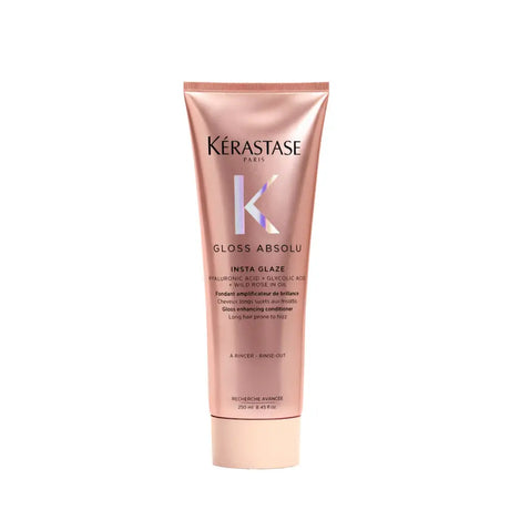 Kérastase Gloss Absolu Insta Glaze – Fényfokozó és Szöszösödés Elleni Balzsam Hosszú Hajra 250ml - Haj