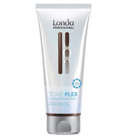 Londa TonePlex Coffee Brown Hajmaszk – Intenzív Színfrissítés és Ápolás 200ml - Haj